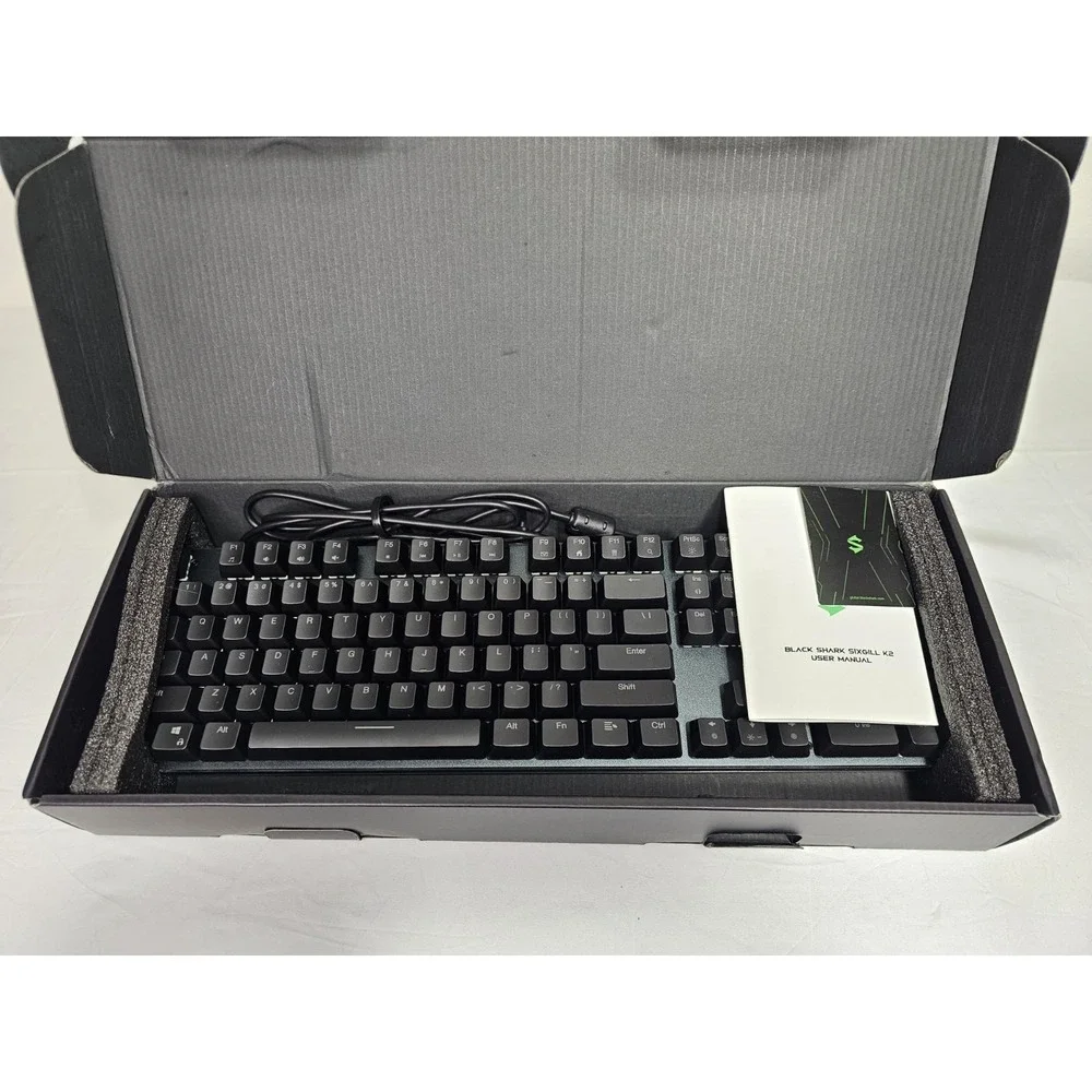 Black‎ Shark SixGill K2 - Mechanical Gaming Keyboard - LED Backlit Programmable